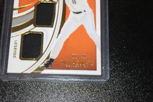 lot 56 image: 2021 Immaculate Collection Cal Ripken Jr Dual Jersey Relic #LDM-CR 249  Only 49 Exist
