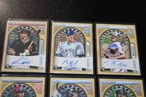 lot 64 image: 2021 Topps Gypsy Queen Autograph Rookie Baseball Card Lot  6 Autographs