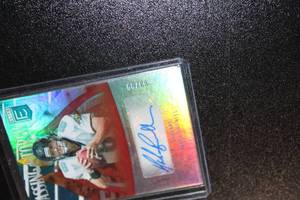 lot 83 image: 2022 Elite Passing The Torch Autograph Mark Brunell #PTT-9