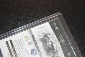lot 110 image: 2011 National Treasures Century Legend Paul Krause #165 2325  Only 25 Exist