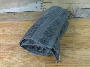 lot 30 image: Lot of 4 Spa Plush Hand Towel Dark Gray - Threshold