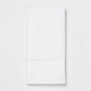lot 49 image: Lot of 4 Spa Plush Hand Towels White - Threshold