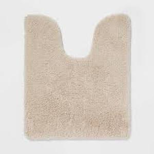 lot 121 image: Spa Plush Contour Bath Rug - Threshold Almond