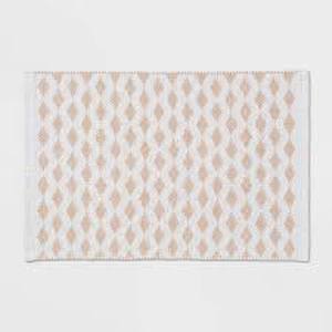 lot 131 image: 20x32 Reversible Bath Rug NaturalWhite - Threshold