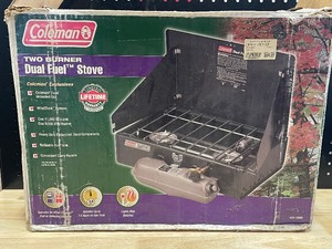 lot 43 image: Coleman Dual Fuel Stove