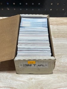 lot 81 image: Football and Baseball Cards