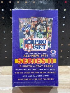 lot 87 image: 1991 NFL Pro Set Series II