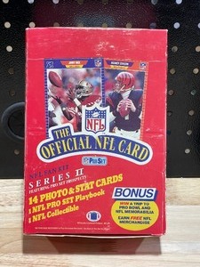 lot 88 image: 1989 NFL Pro Set Fan Kit Series II