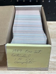 lot 98 image: 1989 NFL Pro Set