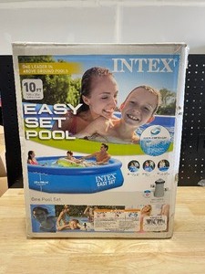 lot 115 image: Intex Above Ground Swimming Pool