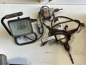 lot 131 image: Shop Light, Drills