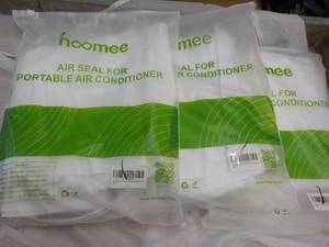 lot 189 image: 3 x Loomee Air Seal for Portable Air Conditioner
