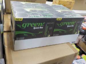 lot 223 image: 6 x 4 packs Green Lemon Lime No Sugar, No Calories and No Artificial Sweeteners