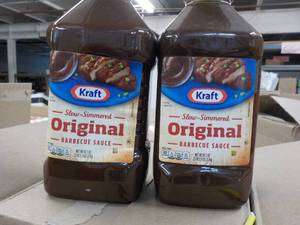lot 228 image: 2 x 5 lb. 2.5 oz Jugs Kraft Original Barbecue Sauce