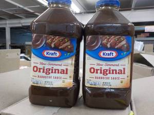 lot 229 image: 2 x 5 lb. 2.5 oz Jugs Kraft Original Barbecue Sauce