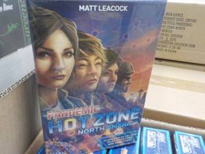 lot 248 image: 12 Pandemic Hot Zone North American Games