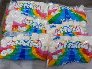 lot 35 image: 6 x 12 oz Bags Jet Puffed Marshmallows