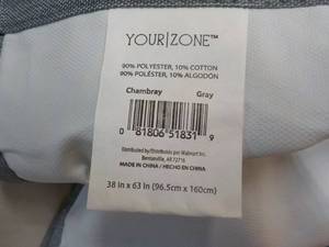 lot 80 image: YourZone 2 x 38 x 63Black out Panels