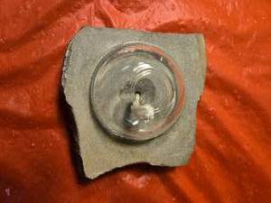 lot 145 image: Bear Engraved Rock Candle