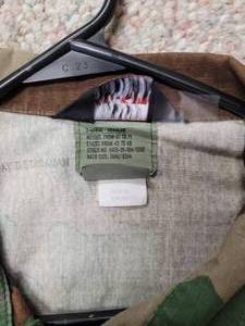 lot 179 image: Tru Spec Army Issue Camo Lite Jacket Size XL Regular
