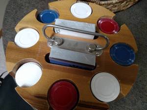 lot 177 image: Vintage Poker Chips