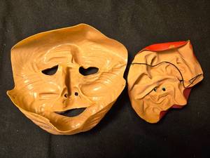 lot 229 image: Pair of Halloween Masks