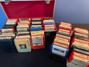 lot 100 image: 60 8-Track Tapes