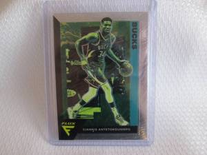 lot 53 image: 2020-21 Panini Flux Giannis Antetok...
