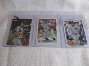 lot 56 image: Aaron Judge Topps Cards...