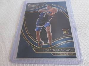 lot 101 image: 2021 Select Jaden McDaniels Rookie ...