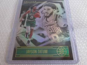 lot 104 image: 2020-21 Illusions Jayson Tatum Card...