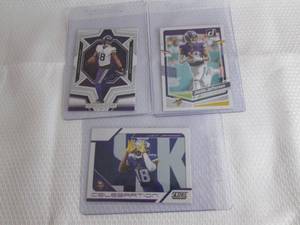 lot 111 image: Justin Jefferson Cards...