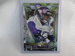 lot 132 image: 2015 Topps Danielle Hunter Rookie C...