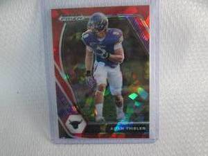 lot 133 image: 2021 Prizm Adam Thielen Red Ice Pri...