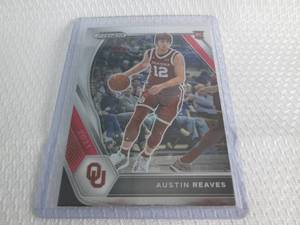 lot 143 image: 2021 Prizm Austin Reaves Rookie Car...