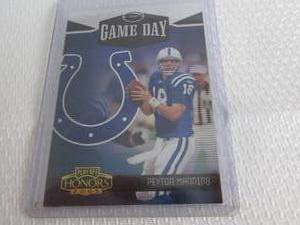 lot 150 image: 2005 Playoff Peyton Manning Game Da...