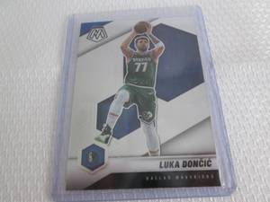 lot 162 image: 2020-21 Mosaic Luka Doncic Card...