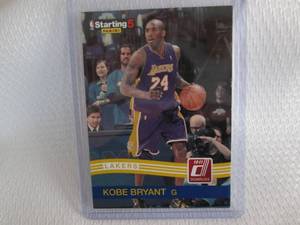 lot 172 image: 2010-11 Donruss Kobe Bryant Card...