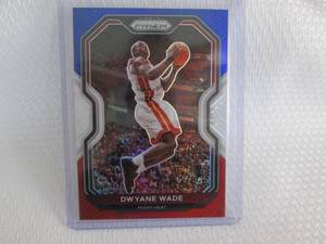 lot 175 image: 2020-21 Prizm Dwyane Wade Red, Whit...