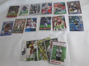 lot 195 image: Assorted Football Rookie Cards...