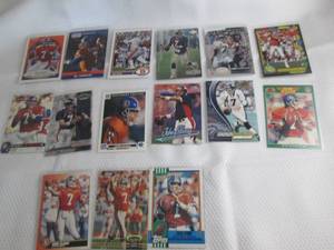 lot 214 image: Assorted John Elway Cards...