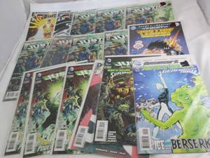 lot 247 image: 16 Assorted Justice League Comics...