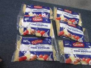 lot 284 image: 6 Bags Gefen Gluten Free Thin Noodl...