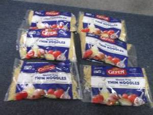 lot 288 image: 6 Bags Gefen Gluten Free Thin Noodl...