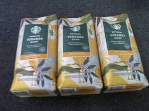 lot 344 image: 3- 16 oz Starbucks Veranda Blend Wh...