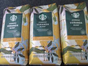 lot 351 image: 3- 16 oz Starbucks Veranda Blend Wh...