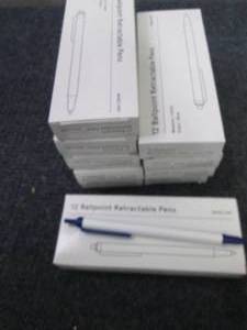 lot 368 image: 10 -12pks Baseline Retractable Ball...