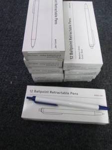 lot 371 image: 10 -12pks Baseline Retractable Ball...