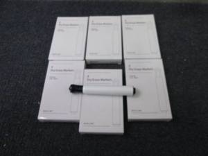 lot 379 image: 6 Baseline Dry Erase Markers, Chise...
