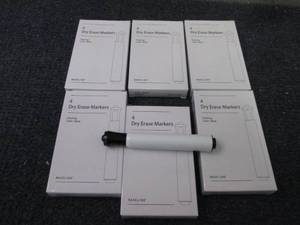 lot 382 image: 6 Baseline Dry Erase Markers, Chise...